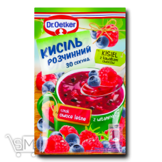Кисель Dr.Oetker Лесные ягоды и кусочки фруктов 32г