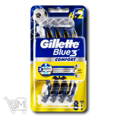 Бритви Gillette Blue 3 Comfort одноразові 8шт