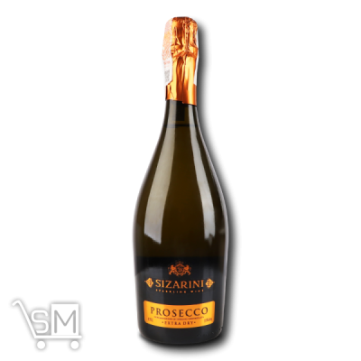 Сравнить цены на Вино ігристе Sizarini Prosecco DOC біле сухе 11% 0,75л