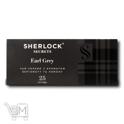 Сравнить цены на Чай чорний Sherlock Secrets Earl Grey 2г*25шт