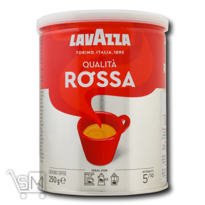 Сравнить цены на Кофе Lavazza Qualita Rossa натуральный жареный молотый 250г