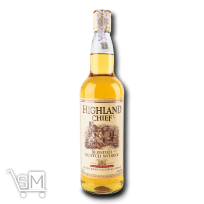 Сравнить цены на Віскі купажований Highland Chief 40% 0.7л