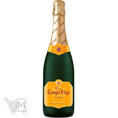 Сравнить цены на Вино ігристе Campo Viejo Cava Brut Reserva біле сухе 10-13% 0,75л